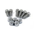 Smoothtopps, push-on bolt & cover kit. Chrome — 86-03 XL Sportster (NU)