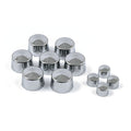 Smoothtopps, push-on bolt cover set. Chrome — 00-07 Softail (Excl. Springers); 00-07 Dyna; 00-07 FLT/Touring; 00-03 XL Sportster (NU)