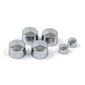 Smoothtopps, push-on bolt cover set. Chrome — 08-26 Softail (excl. Springers); 08-17 (NU) Dyna; 08-26 FLT/Touring (excl. 23-25 CVO); 08-22 (NU) XL Sportster; 22-26 RH975 Nightsters