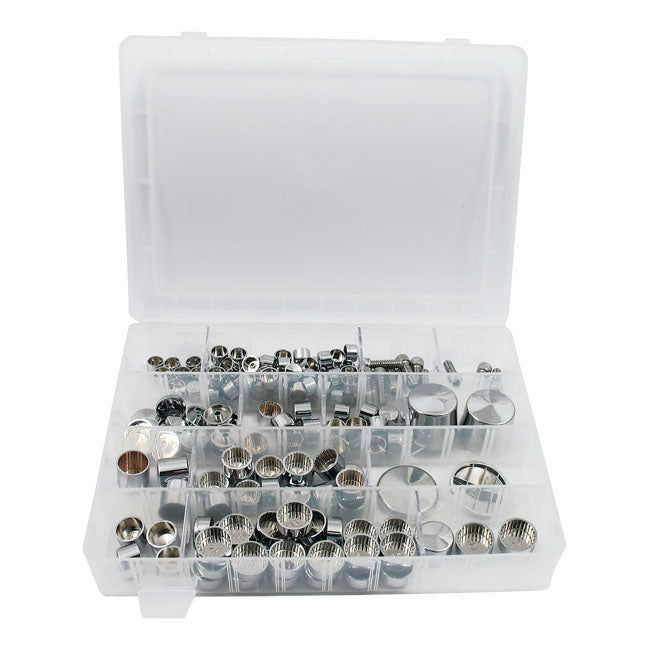 Smoothtopps, push-on cover kit — 84-98 FLT/Touring (NU)