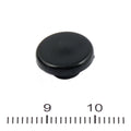 Mushroom style push-on bolt covers 1/4" allen size. Chrome