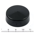 Smoothtopps push-on bolt covers 5/8" hex bolts/nuts. Black — 905154