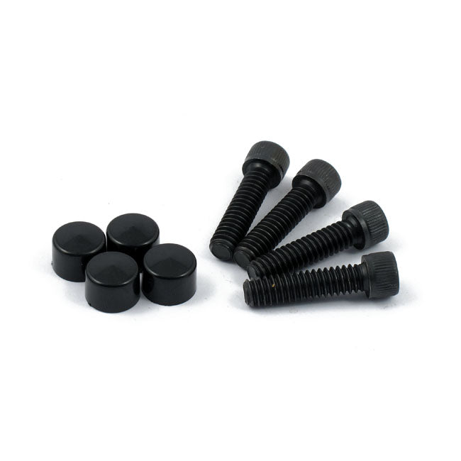 Smoothtopps, push-on cover & bolt kit. Chrome