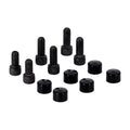 Smoothtopps, push-on bolt & cover kit. Black — 86-03 XL Sportster (NU)