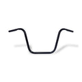 Apehanger handlebar, 12" rise, 1" black — 82-22 H-D (Excl. 08-22 e-throttle) with 1" I.D. risers (NU)