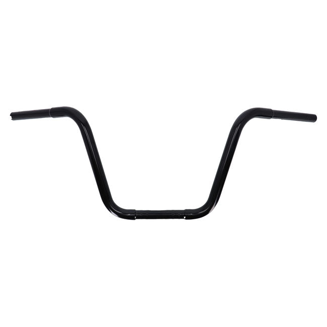 1-1/4" Buffalo Apehangers, 12" high black