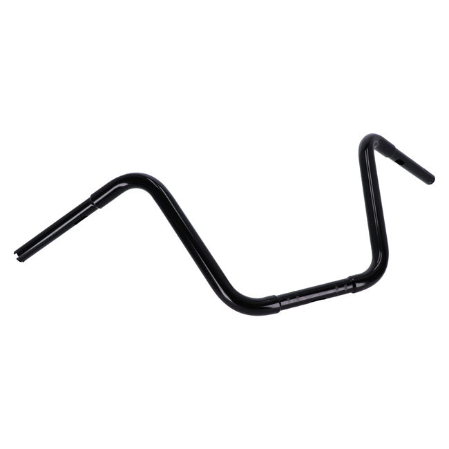 1-1/4" Buffalo Apehangers, 16" high, black