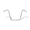 Apehanger handlebar, 14" rise, 1" chrome — Pre-81 H-D with 1" I.D. risers