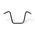 Apehanger handlebar, 14" rise, 1" black — Pre-81 H-D with 1" I.D. risers