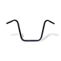 Apehanger handlebar, 14" rise, 1" black — 82-22 H-D (Excl. 08-22 e-throttle) with 1" I.D. risers (NU)