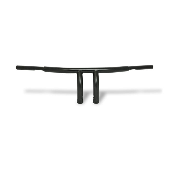 Fat 1-1/4" tiller bar, 6" rise, black