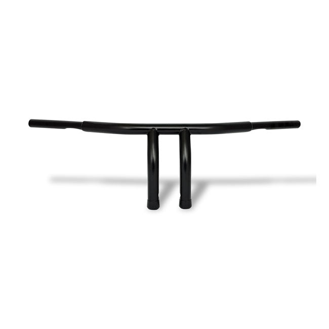 Fat 1-1/4" tiller bar, 8" rise, black