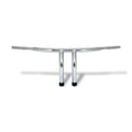 Fat 1-1/4" tiller bar, 10" rise, chrome