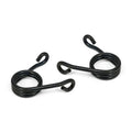 Scissor solo seat spring, black 3"