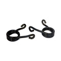 Scissor solo seat springs, black 3"