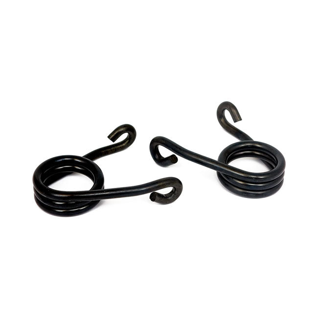 Scissor solo seat springs, black 3"