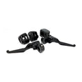 Handlebar control kit. Black — 14-22 XL Sportster (dual disc; ABS) (NU)