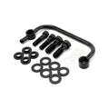Air cleaner breather kit. Black — 93-99 Big Twin (Excl. 1999 Twin Cam) with custom air cleaner (NU)