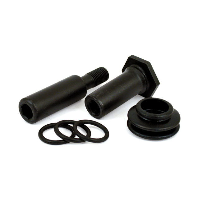Guide pin mount kit, brake caliper front — 84-99 Big Twin; XL Sportster; L88-11 springers (NU)