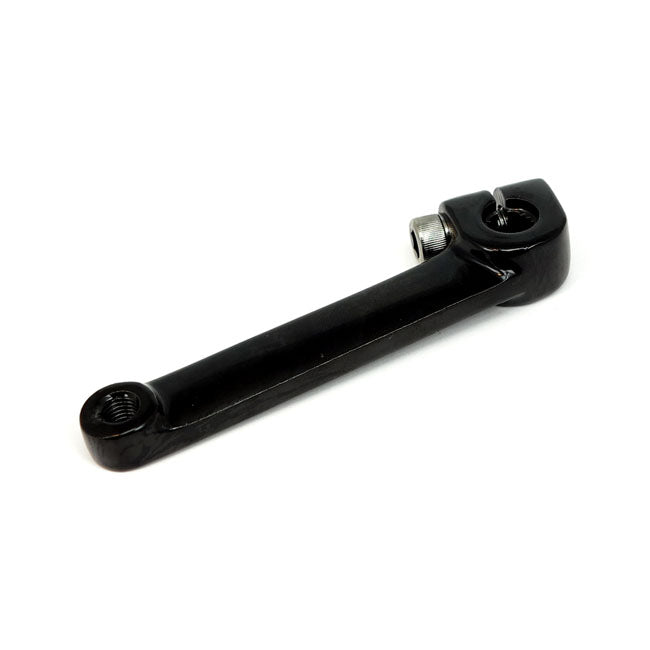 Lever, shifter rod. On transmission. Black