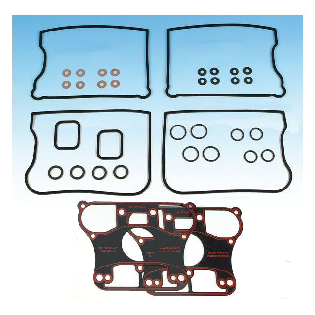 James, rocker cover gasket kit. Evo B.T. RCM — 84-91 Evo Big Twin (NU)