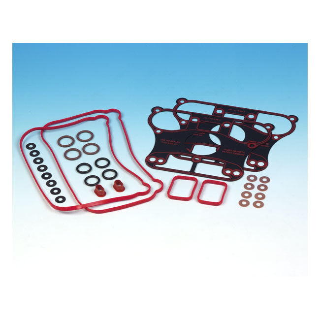 James, rocker cover gasket kit. Evo XL. RCM — 07-22 XL Sportster (Excl. 08-12 XR1200) (NU)