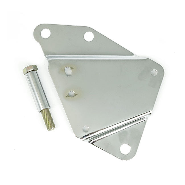 Paughco, bracket kit, tool box mount. Chrome — 84-99 Softail (Excl. 90-99 FLSTC) (NU)