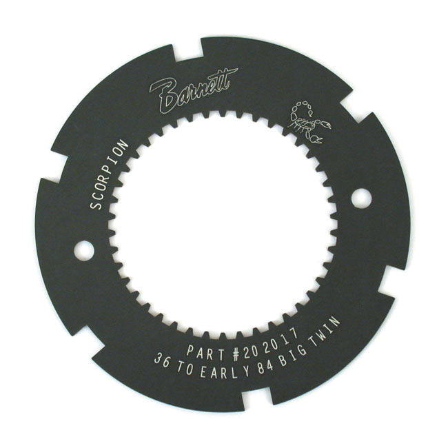 Barnett, Scorpion clutch hub lock plate tool — 1936-E84 Big Twin (NU)