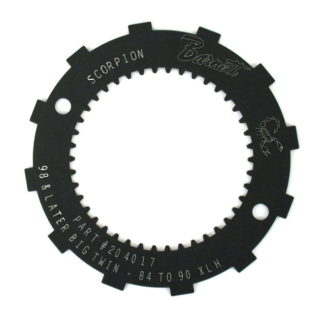 Barnett, Scorpion clutch hub lock plate tool — 98-17 Big Twin (Excl. M8); 84-90 XL Sportster (NU)