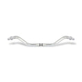 Early 2-piece handlebar. Chrome