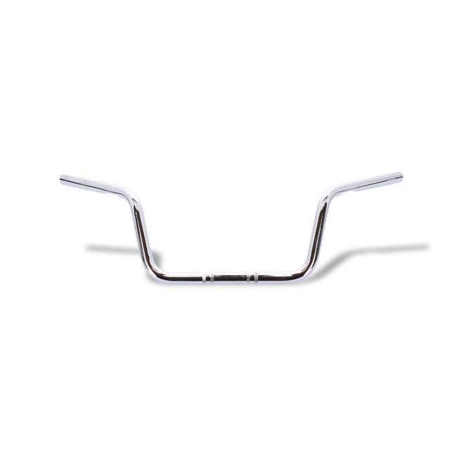Heritage style handlebar 1" chrome — 82-22 H-D (Excl. 08-22 e-throttle) with 1" I.D. risers (NU)