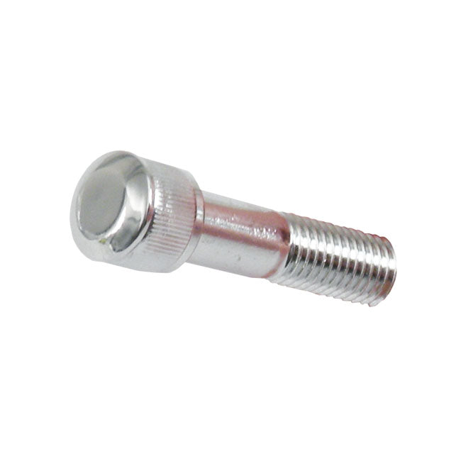 Push-in mushroom allen head plugs 3/8". Chrome
