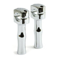 5" domed risers — 73-99 Big Twin; TC; XL Sportster (Excl. FLT)