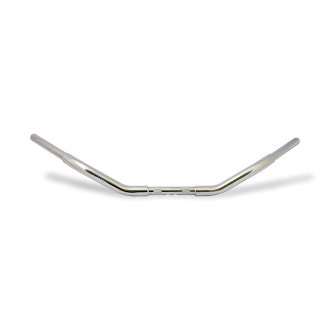 Fatbar, 1-1/4" Fatboy style. Chrome — 82-22 H-D (Excl. 08-22 e-throttle & 88-11 Springers) with 1" I.D. risers (NU)