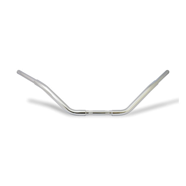 Fatbar, 1-1/4" Fatboy style. Chrome — 82-22 H-D (Excl. 08-22 e-throttle & 88-11 Springers) with 1" I.D. risers (NU)