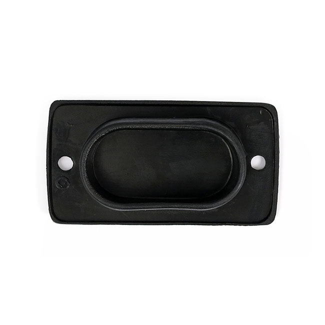 Gasket, master cylinder cover rear — Front: L85-95 all H-D. Rear: 85-86 FXWG; L87-99 FLST; 91-05 Dyna; L85-03 XL Sportster (NU)