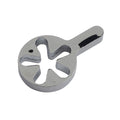 Throttle screw extension lever. Chrome