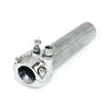Universal metal throttle grip 1" handlebars, chrome