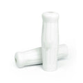 Vintage style 1" grips white