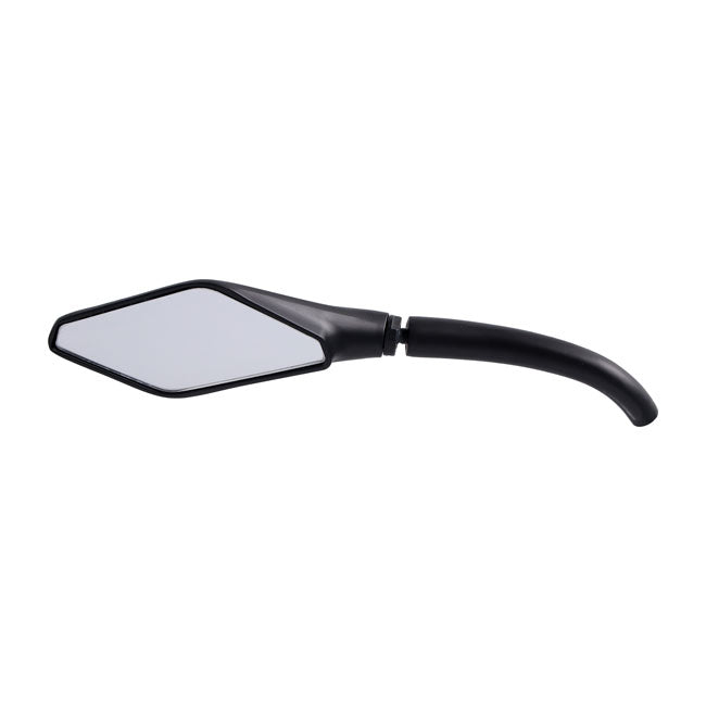 Cobra mirror, black, left — 65-UP H-D