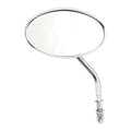 Cateye mirror. Chrome, l&r