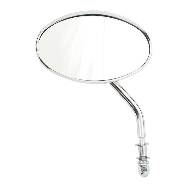Cateye mirror. Chrome, l&r
