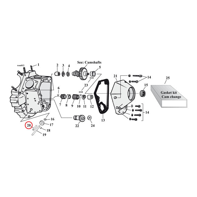 Bushing, oil pump drive shaft