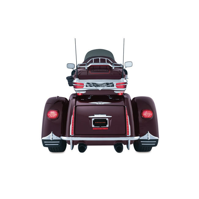 Kuryakyn, Trike mud flaps. Chrome