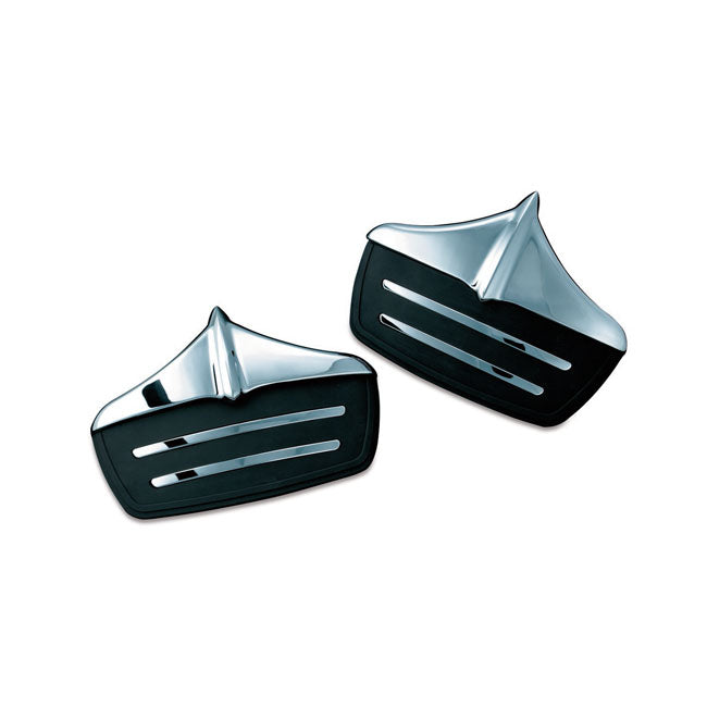 Kuryakyn, Trike mud flaps. Chrome