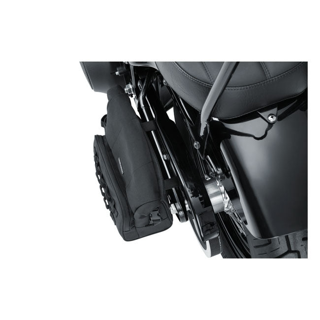Kuryakyn, Hoodrat universal swing arm bag, black