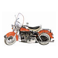 Paughco, Independent dual head pipes. Chrome — 66-69 Early Shovel (NU)