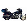 Paughco, Independent dual head pipes. Chrome — 95-06 FLT/Touring models (NU)