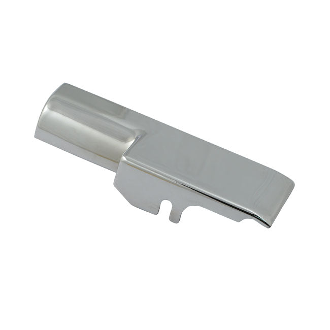 Oil pump cover, chrome — 68-91 Big Twin without chain oiler (NU)