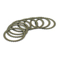 Barnett, clutch friction disc set. Aramid — 90-97 Big Twin; 91-22 XL Sportster; 08-12 XR1200 (NU)